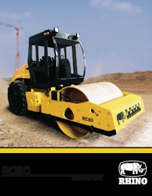Еднобандажни валяци RHINO RC80