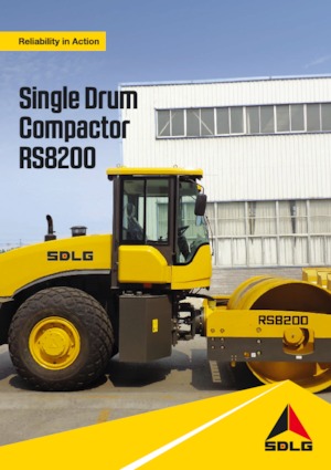 Еднобандажни валяци SDLG RS8200