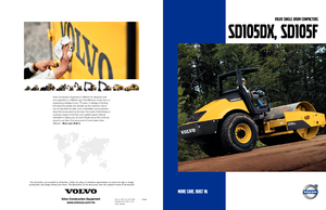 Еднобандажни валяци Volvo SD105F