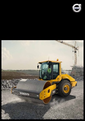 Еднобандажни валяци Volvo SD135B