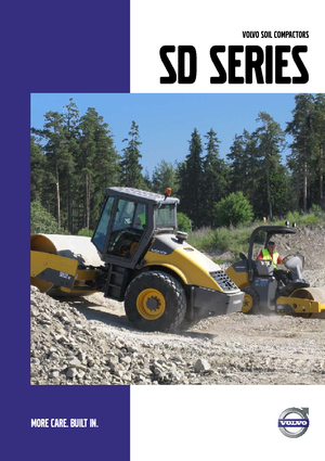 Еднобандажни валяци Volvo SD200DX