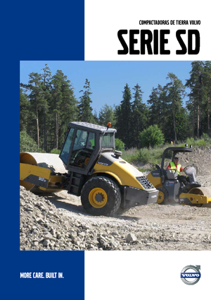 Еднобандажни валяци Volvo SD200DX