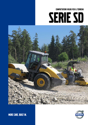 Еднобандажни валяци Volvo SD200DX