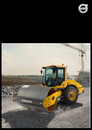 Еднобандажни валяци Volvo SD75B