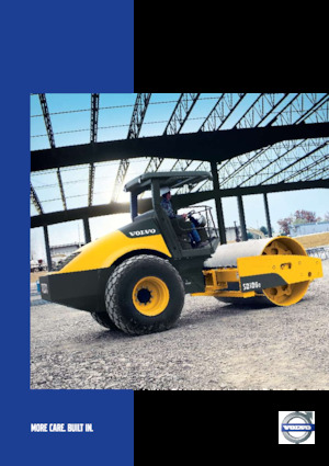 Еднобандажни валяци Volvo SD100F