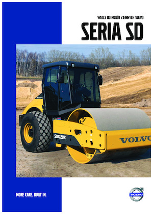 Еднобандажни валяци Volvo SD100F
