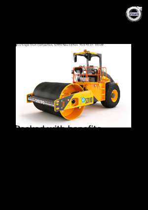 Еднобандажни валяци Volvo SD110 