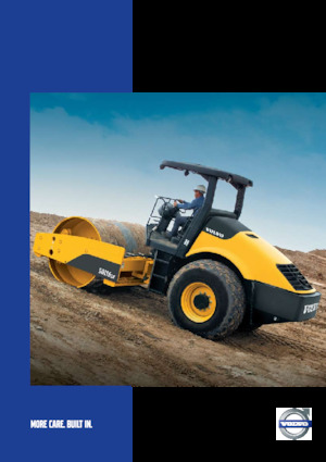 Еднобандажни валяци Volvo SD116DX
