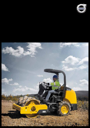 Еднобандажни валяци Volvo SD25