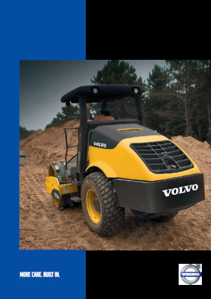 Еднобандажни валяци Volvo SD70F