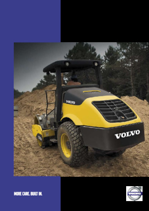 Еднобандажни валяци Volvo SD70F