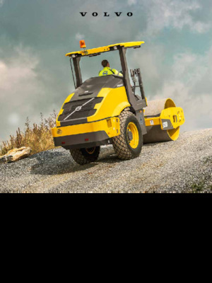 Еднобандажни валяци Volvo SD75B 