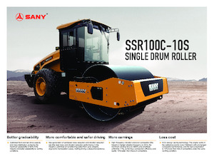 Еднобандажни валяци Sany SSR100C-10S