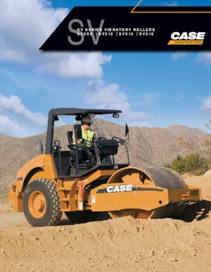 Еднобандажни валяци Case SV208