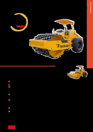 Еднобандажни валяци Sakai SV620D