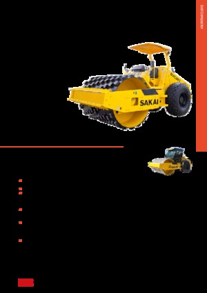 Еднобандажни валяци Sakai SV630T 