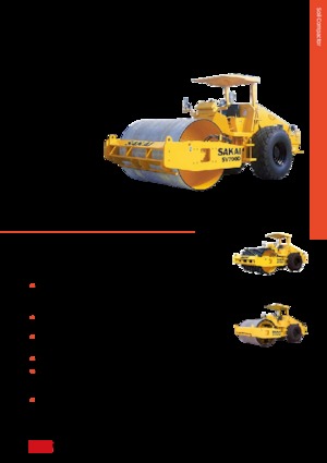 Еднобандажни валяци Sakai SV700D