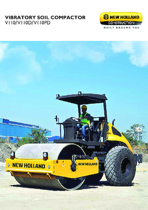 Еднобандажни валяци New Holland V110