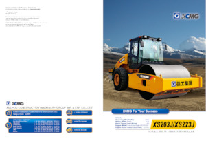 Еднобандажни валяци XCMG XS203J