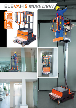 Подемници с единична вертикална мачта Faraone Elevah 5 Move Light 