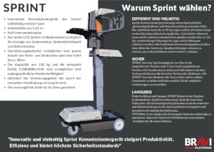 Подемници с единична вертикална мачта Bravi Sprint