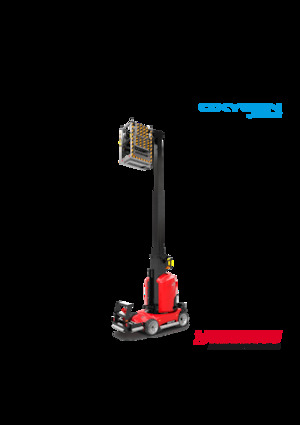 Подемници с единична вертикална мачта Manitou V'Air 23