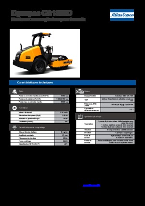 Еднобандажни валяци Dynapac CA 1300 D