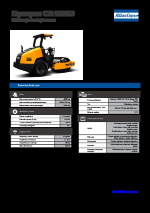 Еднобандажни валяци Dynapac CA 1300 D