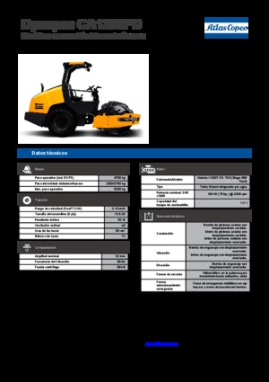Еднобандажни валяци Dynapac CA 1300 PD