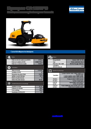 Еднобандажни валяци Dynapac CA 1300 PD