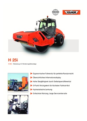 Еднобандажни валяци Hamm H 25i