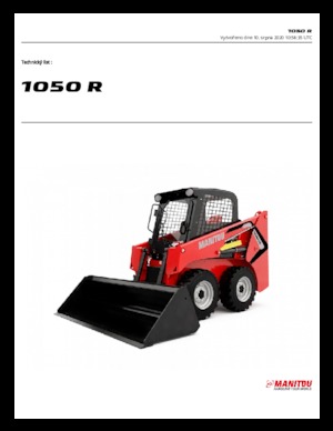 Челни товарачи Manitou 1050R