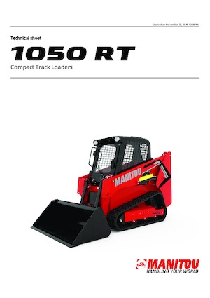 Челни товарачи Manitou 1050RT