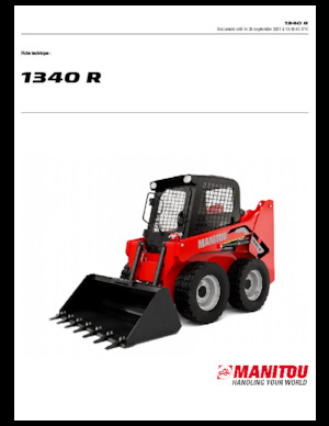 Челни товарачи Manitou 1340R