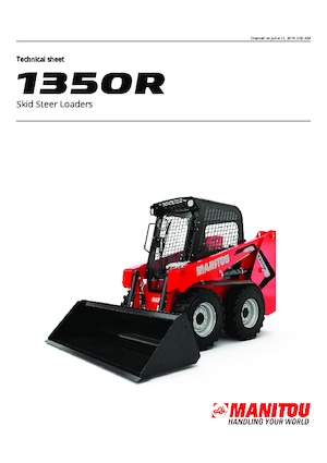 Челни товарачи Manitou 1350R