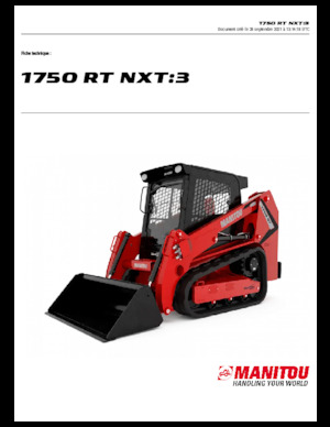 Челни товарачи Manitou 1750RT NXT:3