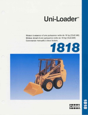 Челни товарачи Case 1818