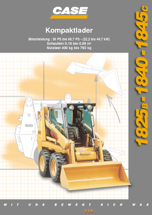 Челни товарачи Case 1840