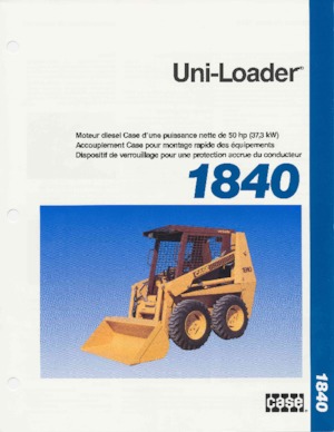 Челни товарачи Case 1845C 