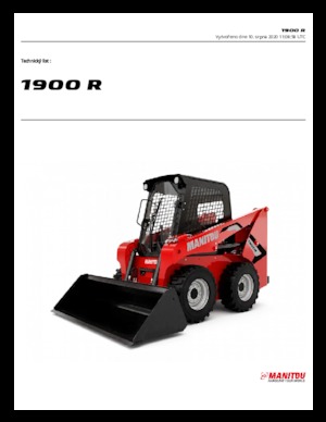 Челни товарачи Manitou 1900R
