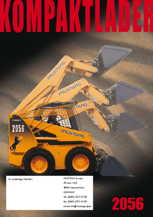 Челни товарачи Mustang 2056