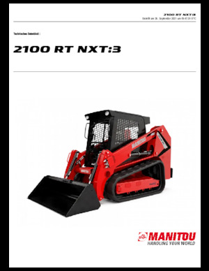 Челни товарачи Manitou 2100RT NXT:3