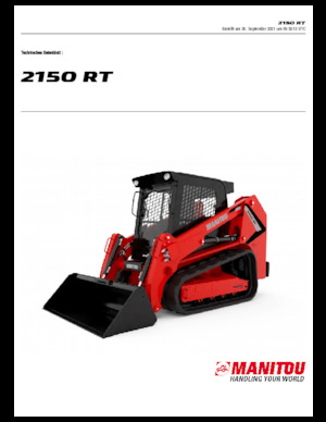 Челни товарачи Manitou 2150RT