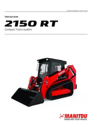 Челни товарачи Manitou 2150RT