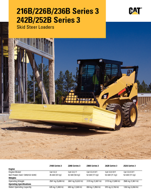 Челни товарачи Caterpillar 216B II