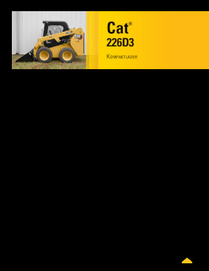 Челни товарачи Caterpillar 226D