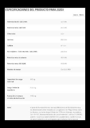 Челни товарачи Caterpillar 232D3
