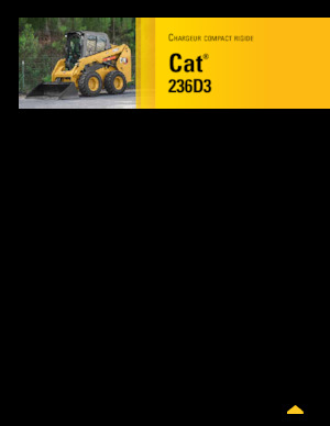 Челни товарачи Caterpillar 236D Series 3