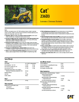 Челни товарачи Caterpillar 236D Series 3