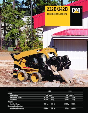 Челни товарачи Caterpillar 232B